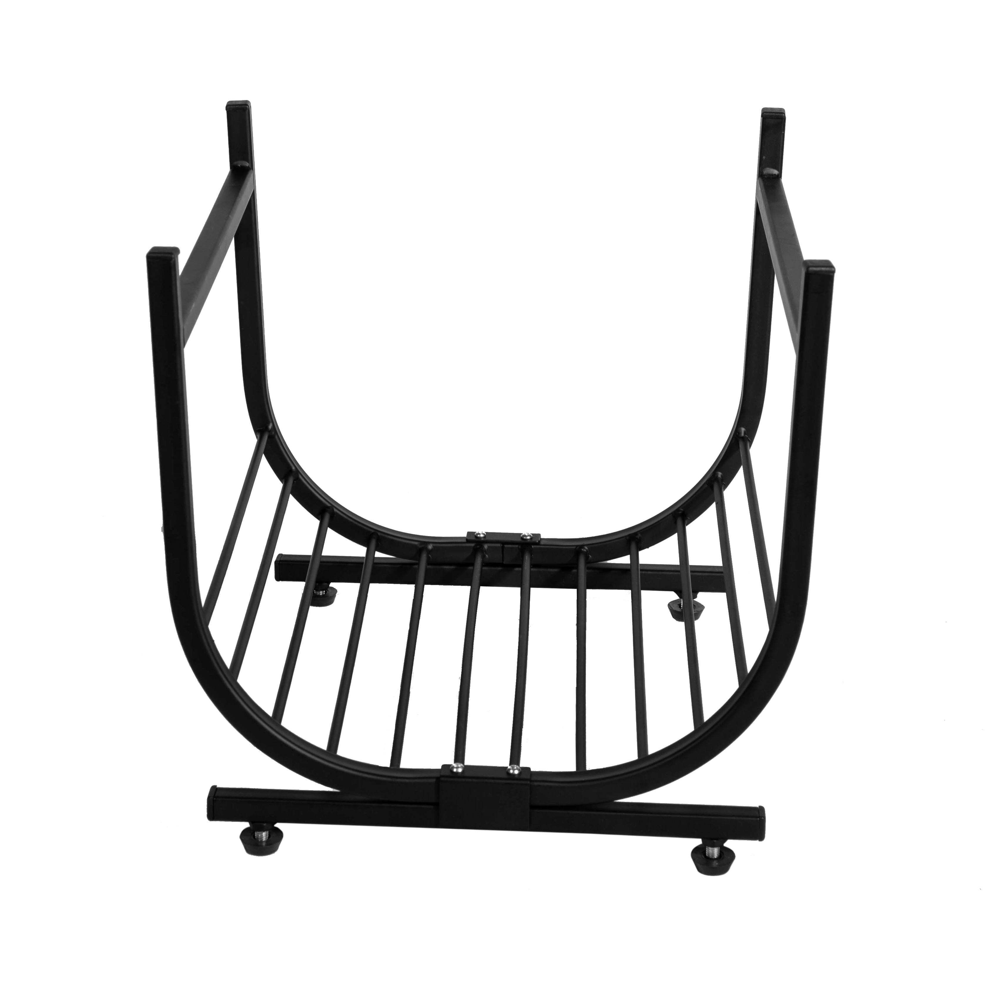 Heavy Duty 8ft Steel Firewood Rack for Fireplace | Indoor & Outdoor Storage Heavy Duty 8ft Steel Firewood Rack for Fireplace | Indoor & Outdoor Storage