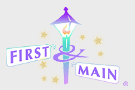 First & Main rotating dolls display rack