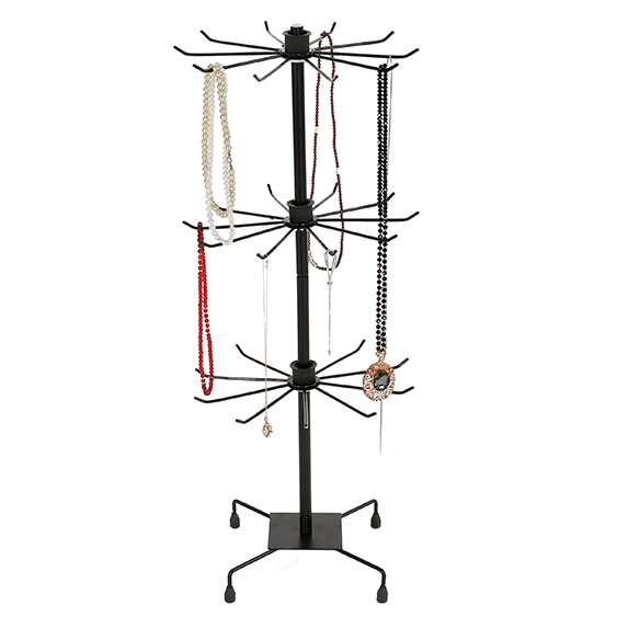 Rotating Jewelry Display Rack 12-Tier – Accessories Stand Rotating Jewelry Display Rack 12-Tier – Accessories Stand