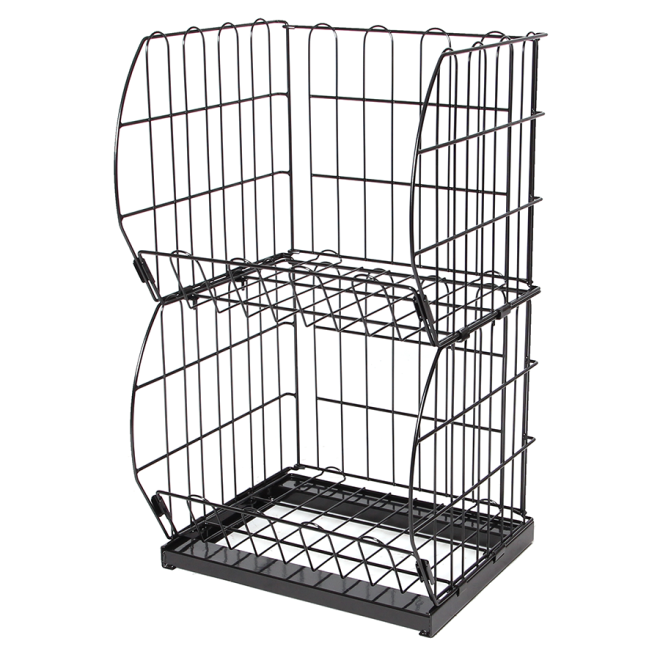 What are the different types of outfit display stands?