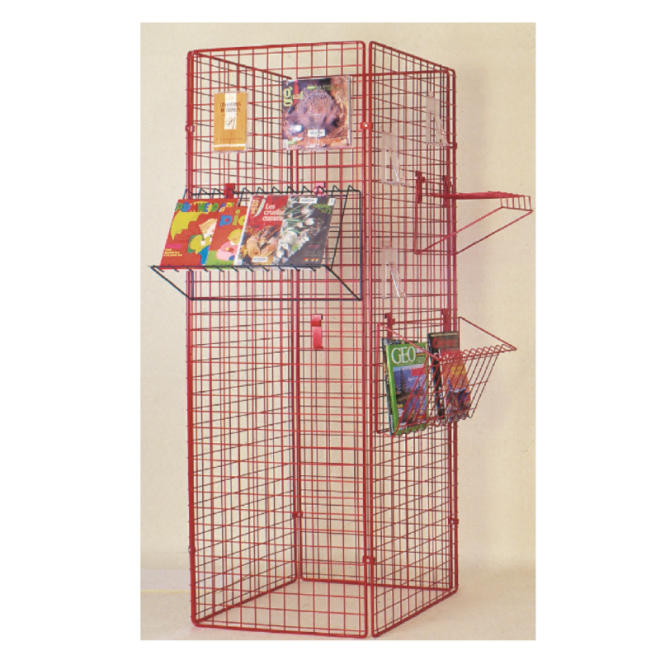 Clip Strip Uses: Securing Multiple Grid Panels for Stable Floor Display