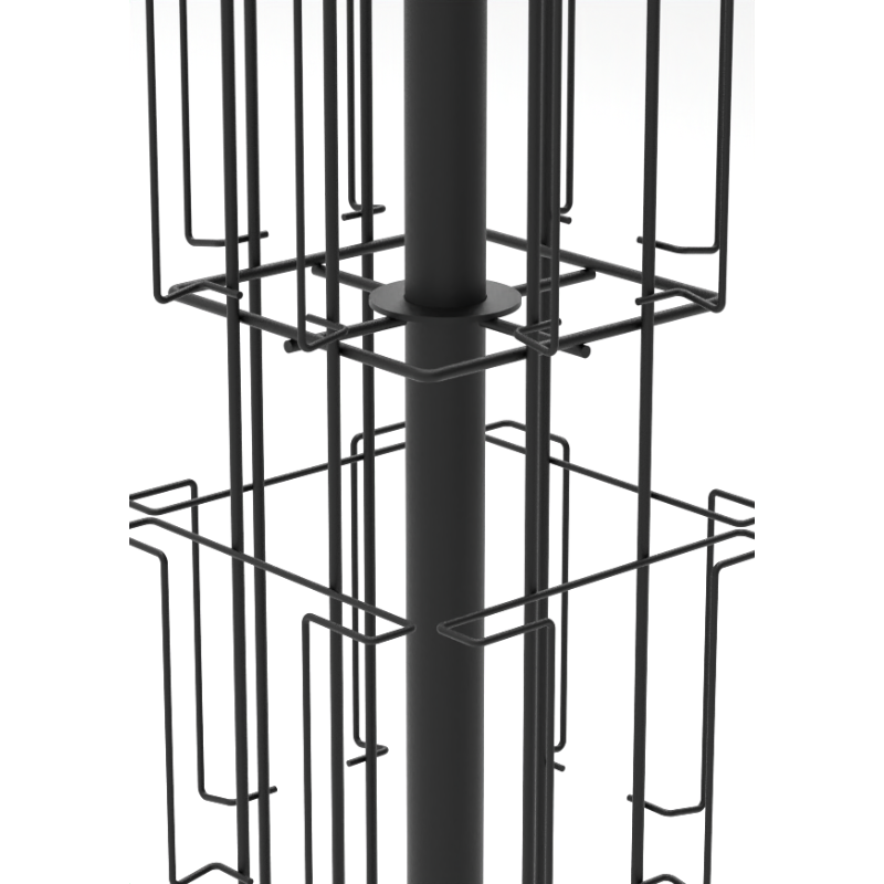 supermarket card display rack
