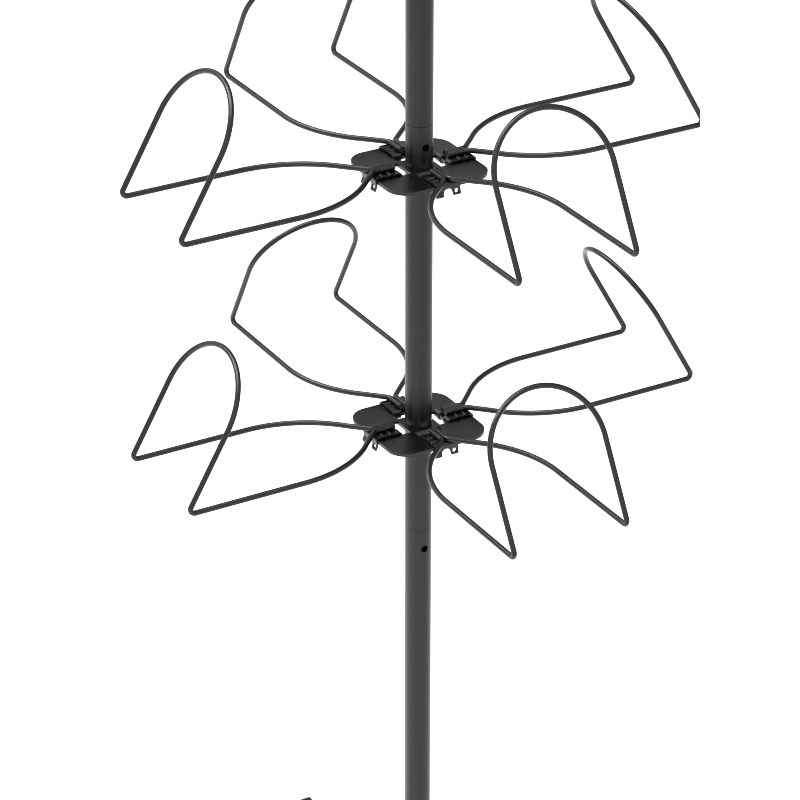 Modern Standing Hat / Wig Rack Display Stand – Hat Hanging Storage Rack for Supermarket and Home Use Modern Standing Hat / Wig Rack Display Stand – Hat Hanging Storage Rack for Supermarket and Home Use