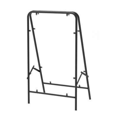 W-1321 Advertising Bracket &ndash; Portable Double Sided Metal Display Stand for Supermarket, School & Hospital Use