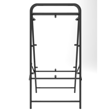 W-1322 Advertising Bracket &ndash; Portable Double Sided Metal Display Stand for Supermarket, School & Hospital Use