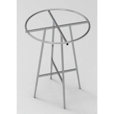 Round Clothing Rack &ndash; Freestanding Commercial Display Stand for Supermarket and Mall Use