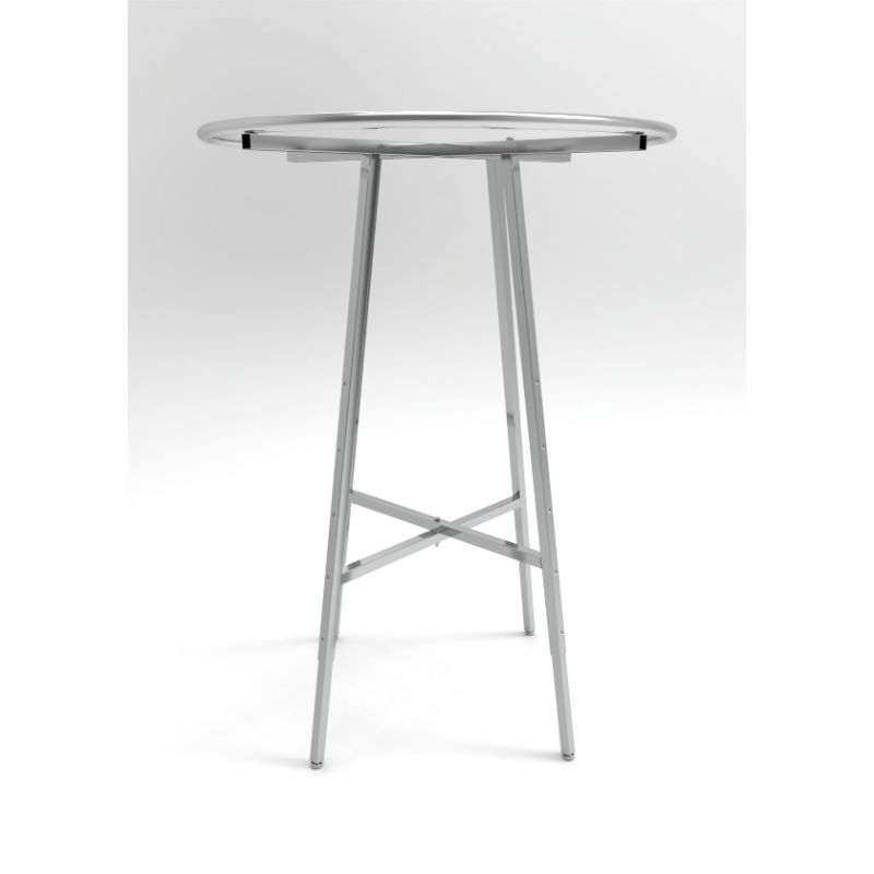 round clothing rack