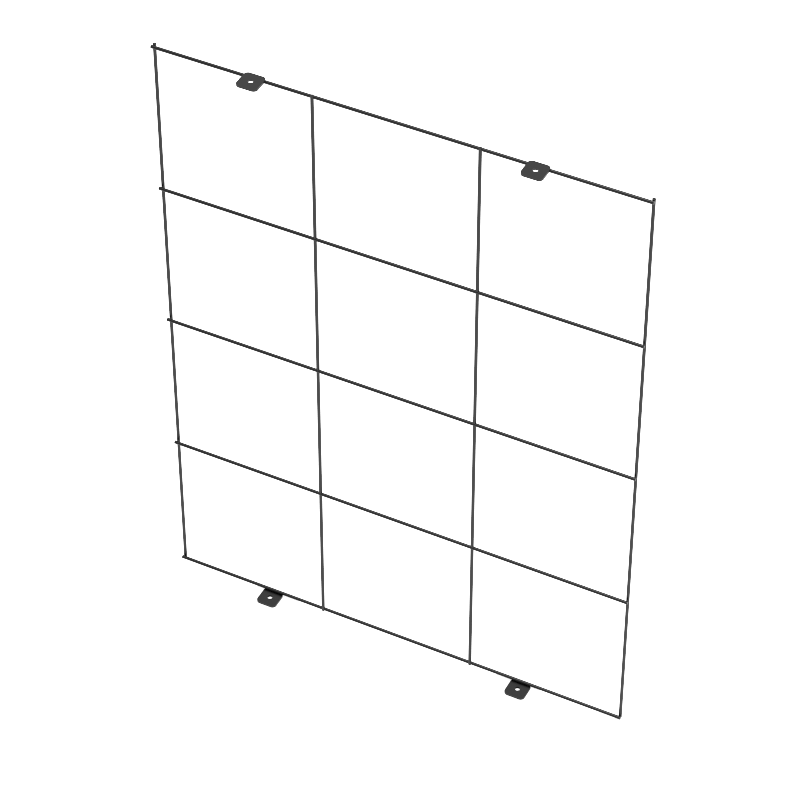 steel wire mesh basket with spray plastic